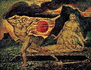 William Blake The murder of Abel oil on canvas